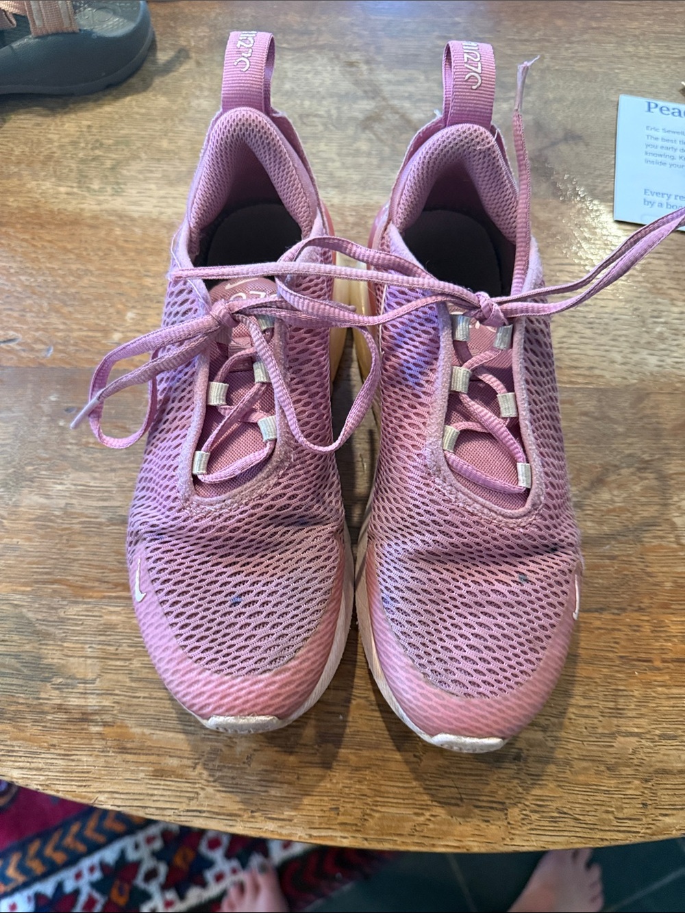 Nike Women’s Pink Mesh Athletic Sneakers